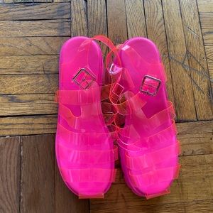 Jelly sandals